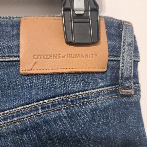 Citizen Of Humanity Premium Vintage Jolene High Rise Dark Blue Size 28 - Picture 12 of 14